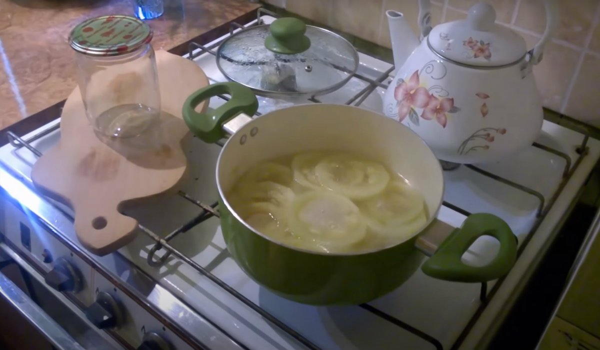 кабачки в сиропе