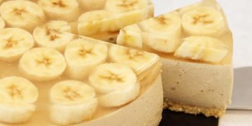 Банановый чизкейк