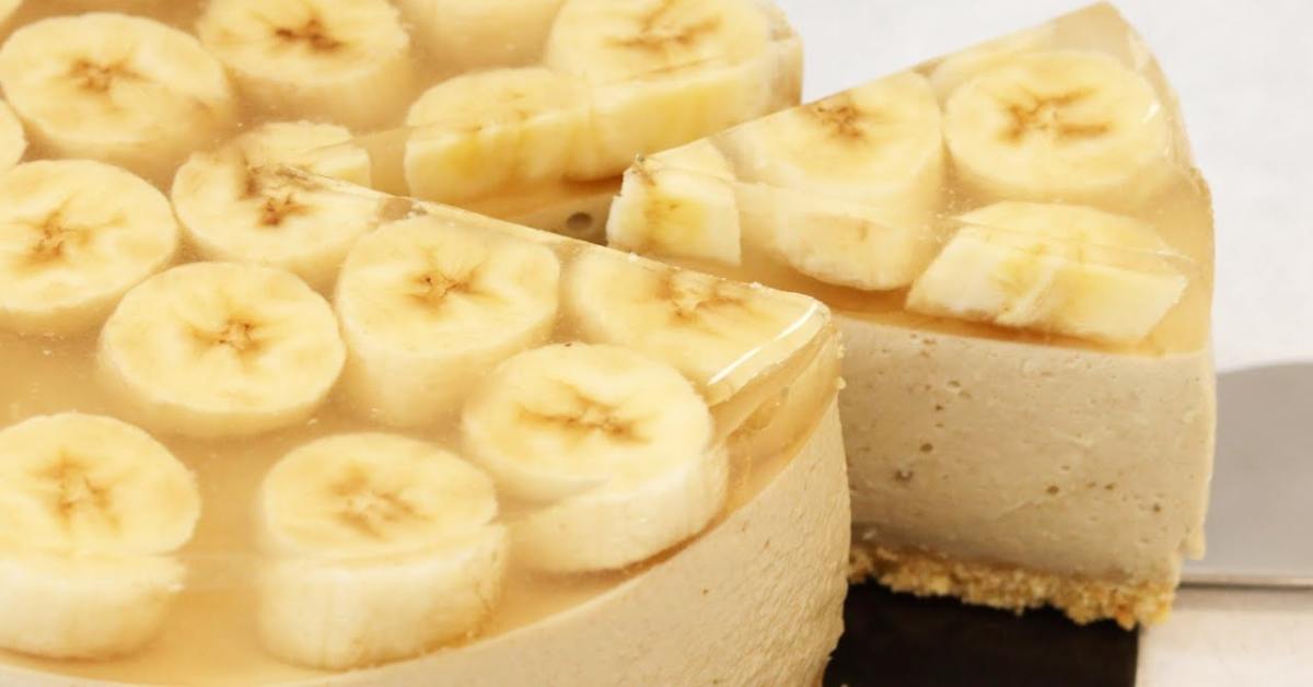 Банановый чизкейк