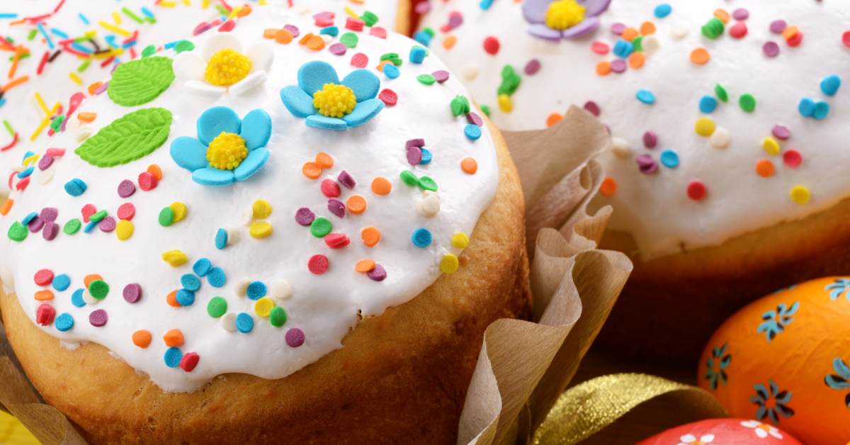 Бездрожжевой кулич