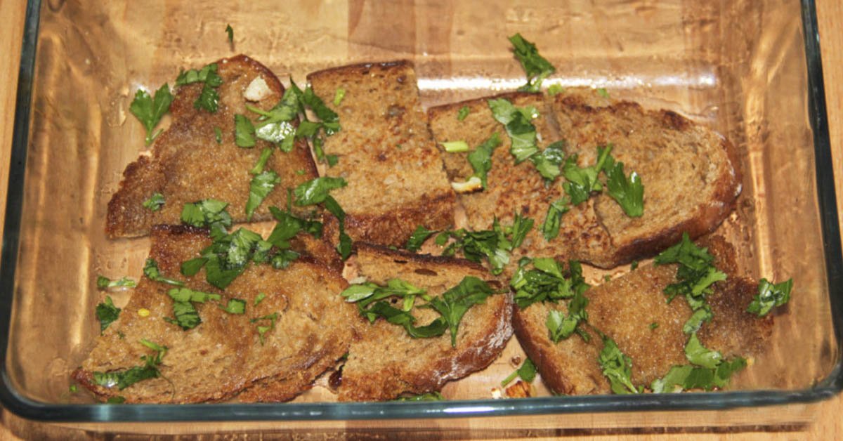 блюда из черствого хлеба