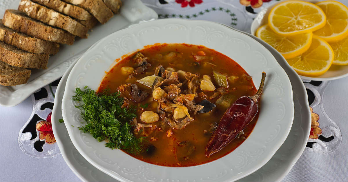 ресторанная солянка