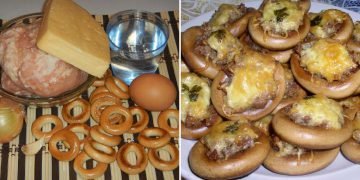 рецепт бубликов с фаршем