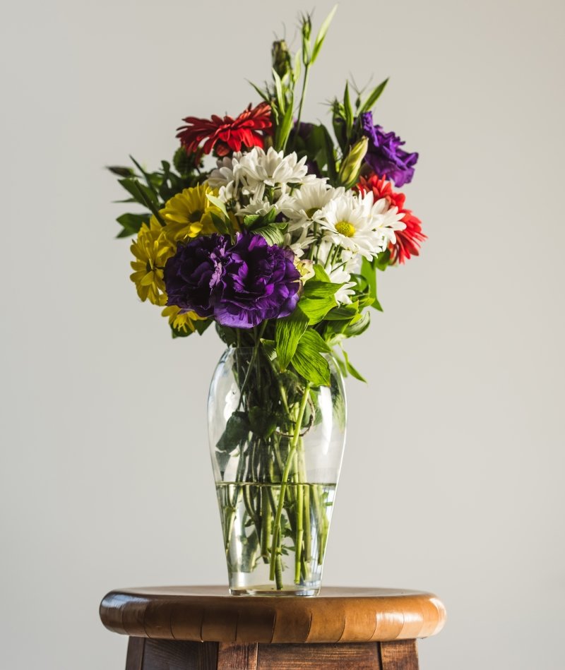 красивый букет в вазе