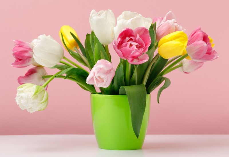 букет в вазе