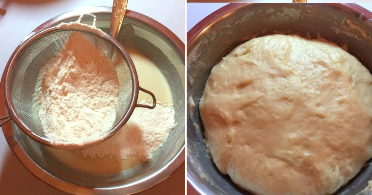 тесто на булочки с маком