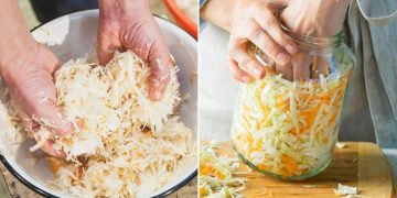 Быстрая квашеная капуста
