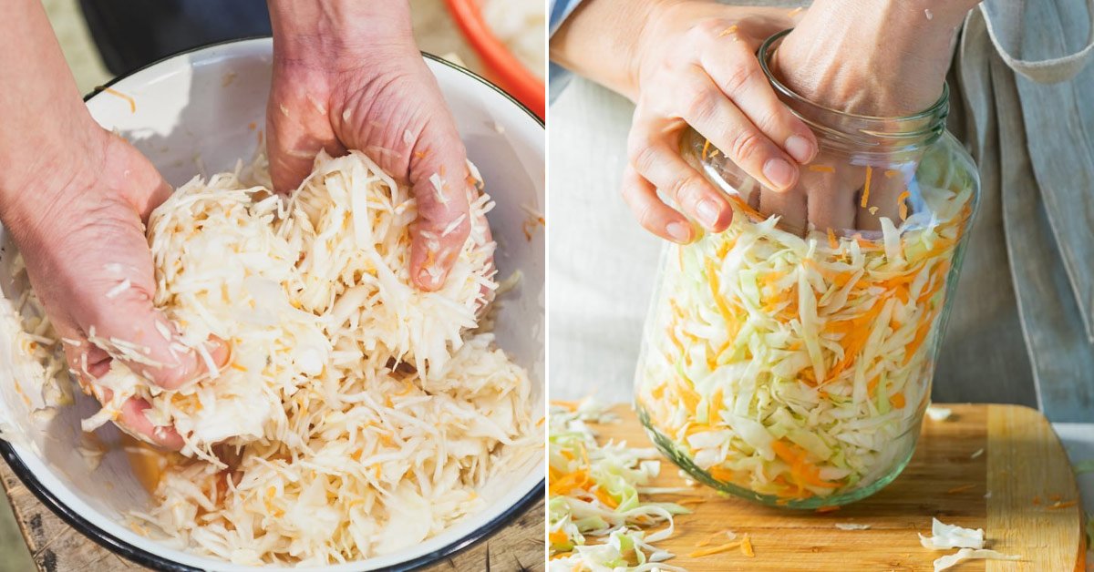Быстрая квашеная капуста