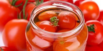 быстрые квашеные помидоры