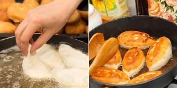 Быстрые пирожки на дрожжах