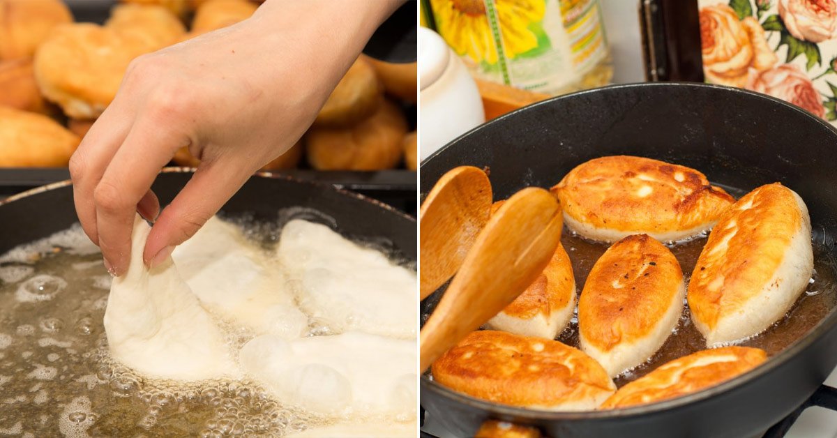 Быстрые пирожки на дрожжах