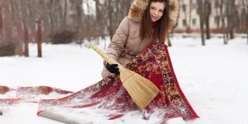 чистка ковра