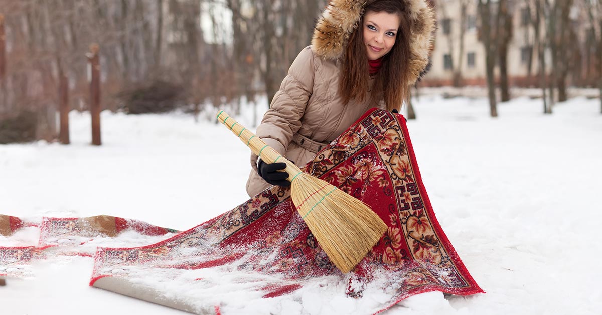 чистка ковра