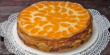 десерт с мандаринами