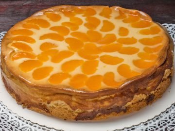 десерт с мандаринами