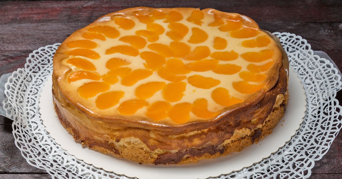 десерт с мандаринами