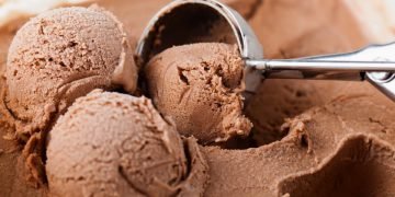 Домашнее шоколадное мороженое