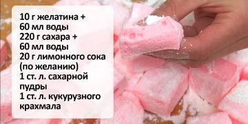 Домашний маршмеллоу