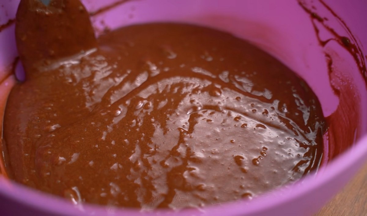 простой шоколадный бисквит