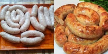 Домашняя куриная колбаса