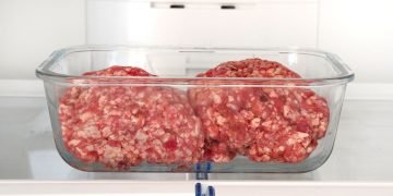 фарш в холодильнике