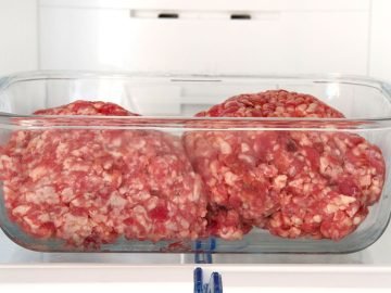фарш в холодильнике