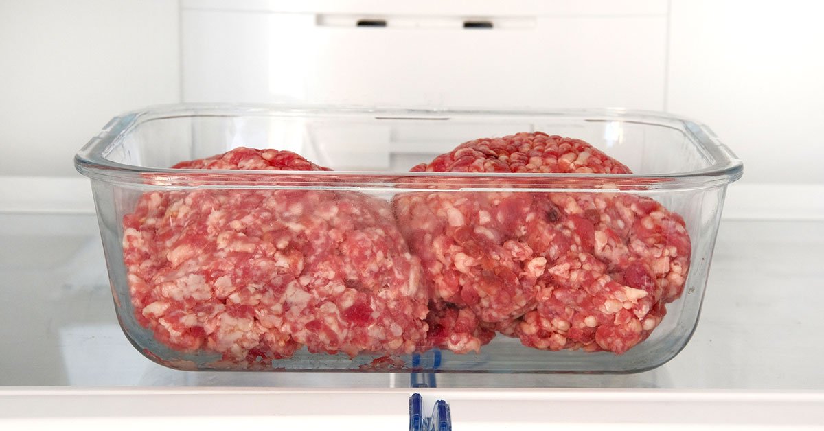 фарш в холодильнике