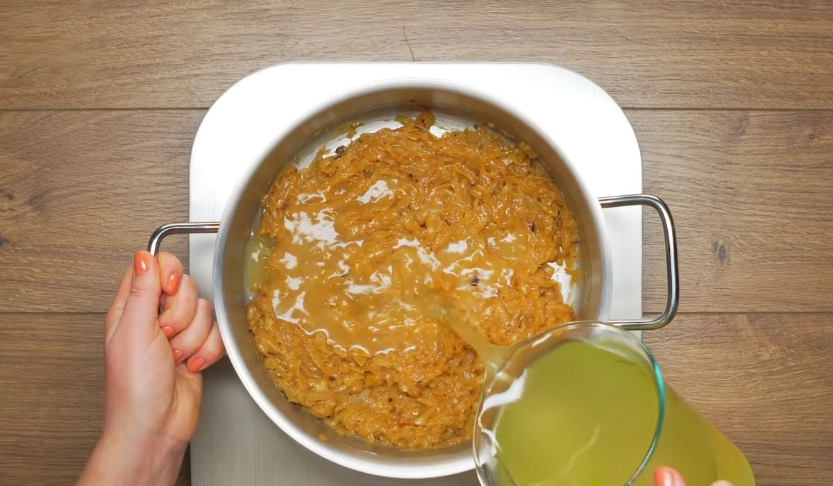 суп с белым вином