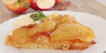 французский яблочный пирог