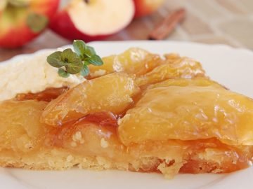 французский яблочный пирог