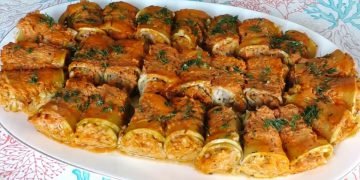 Голубцы из кабачков