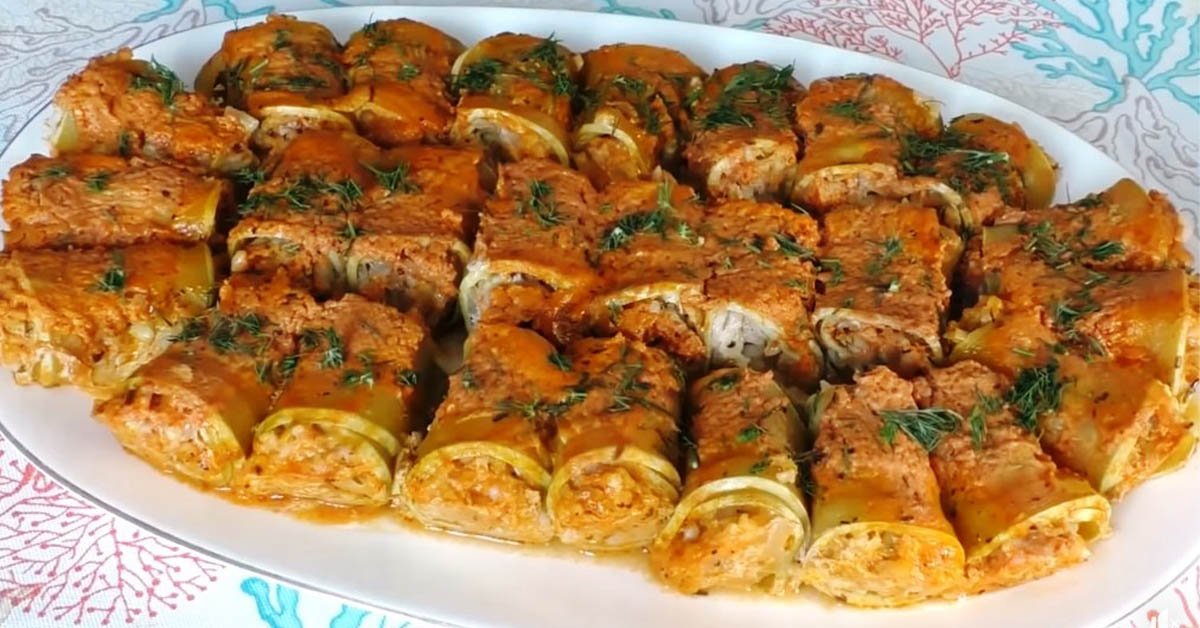 Голубцы из кабачков