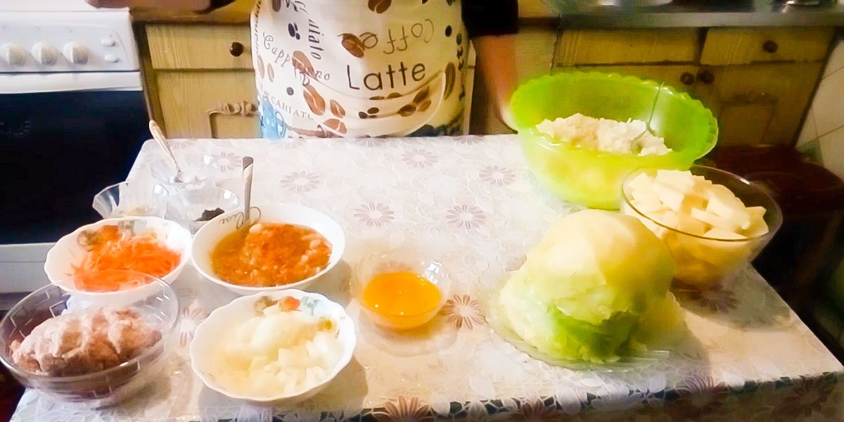 голубцы с картошкой рецепт