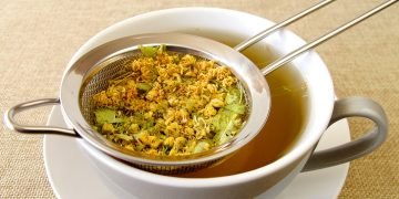 Горячий чай в жару