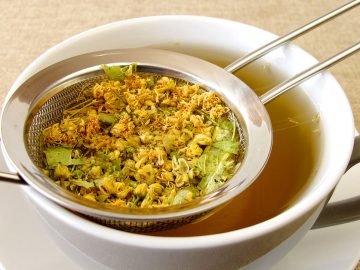 Горячий чай в жару