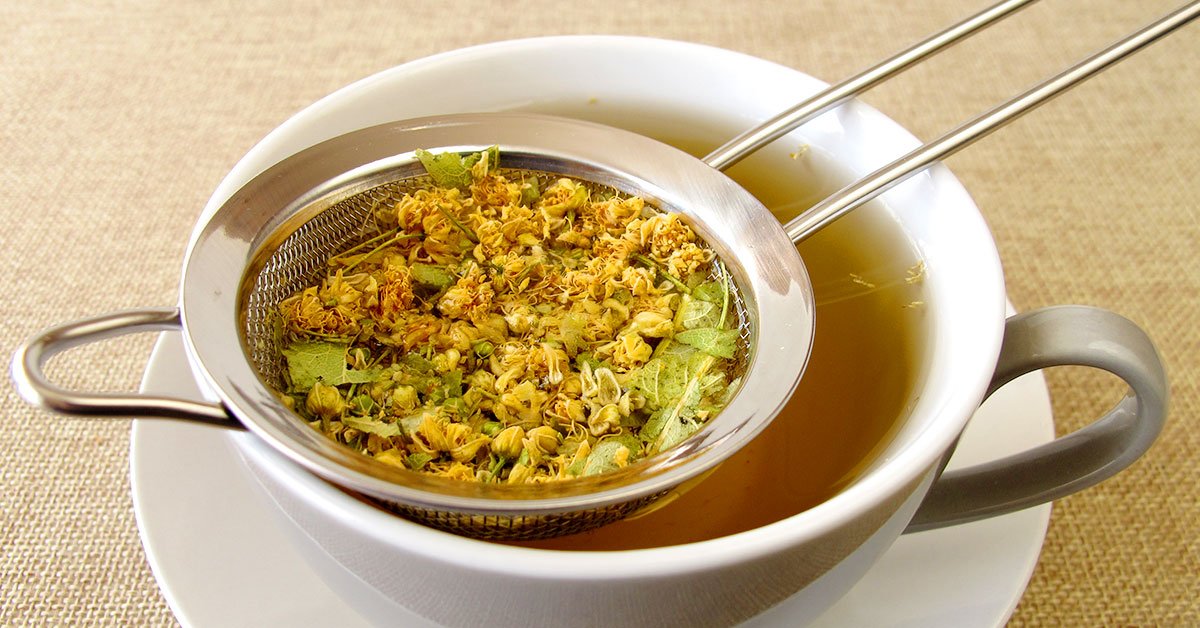 Горячий чай в жару