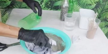 Гриб из цемента своими руками