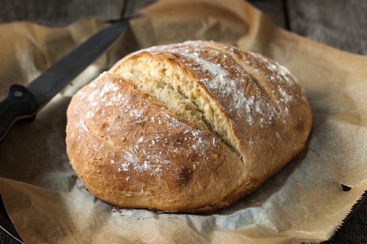 Хлеб без духовки