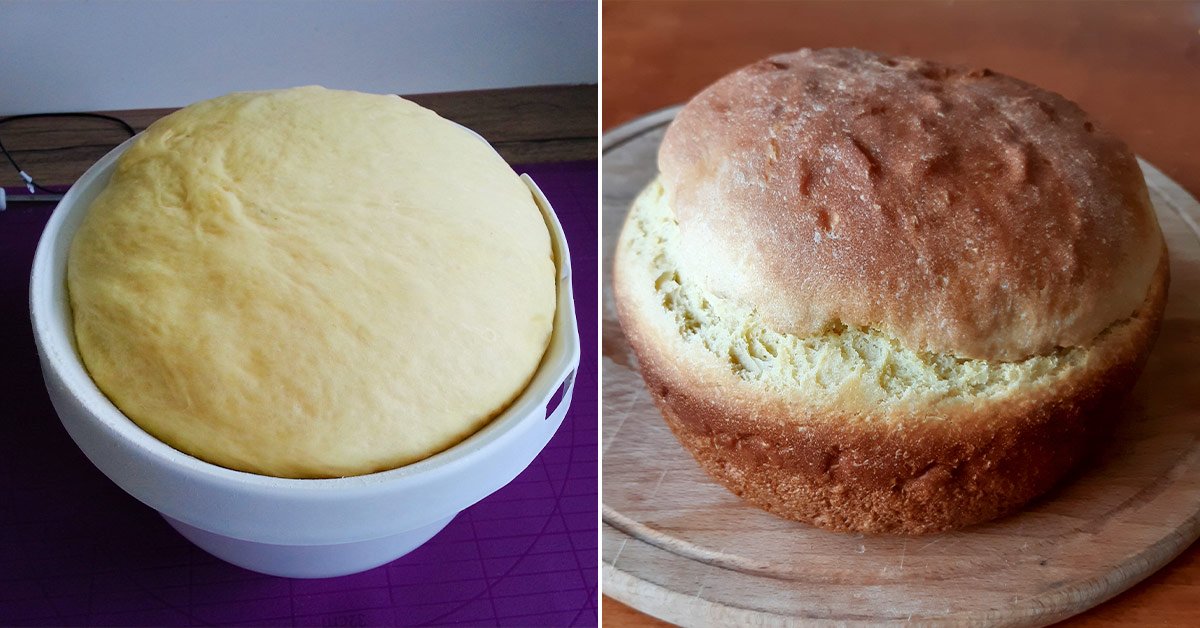 Хлеб без духовки