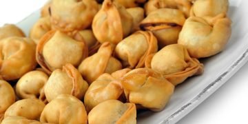 хрустящие пельмени