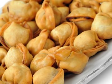 хрустящие пельмени