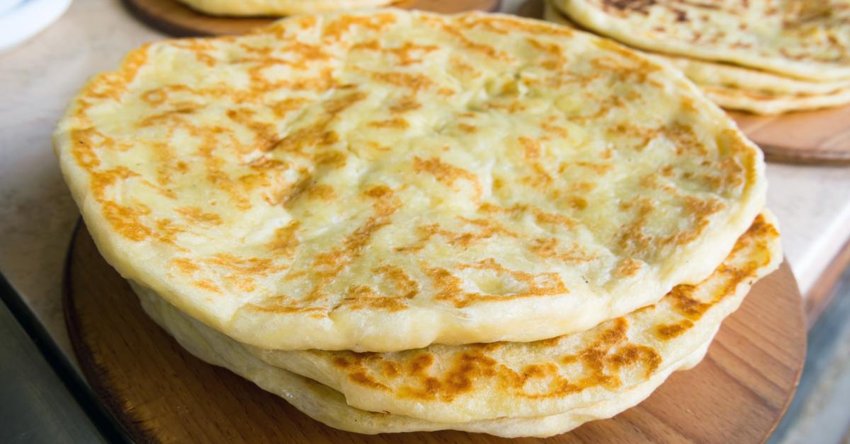 Хычины с картошкой и сыром