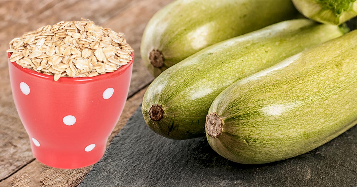 кабачки и овсянка