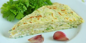 кабачковый пирог