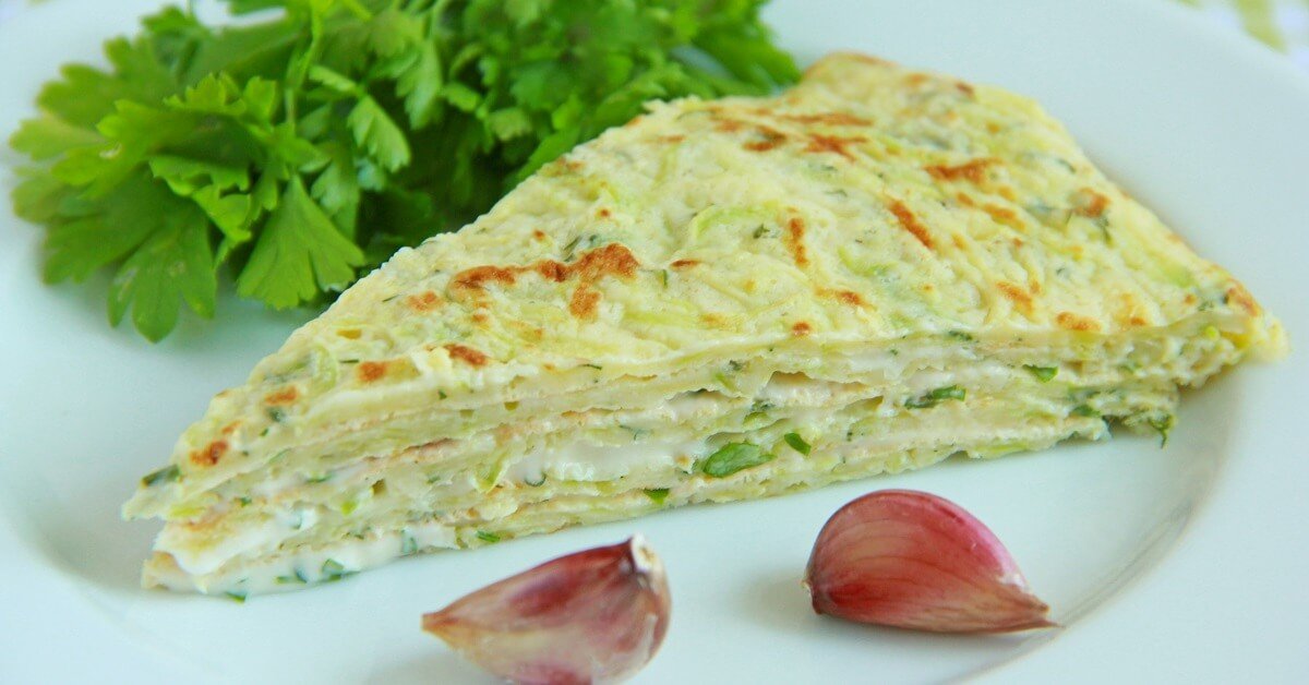 кабачковый пирог