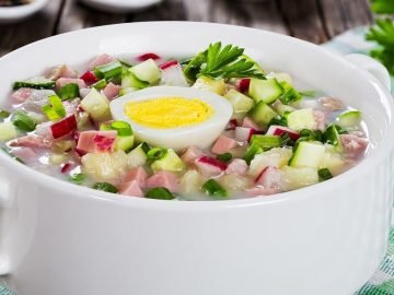 как испортить окрошку