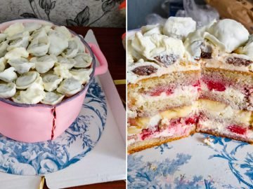 Как красиво украсить торт