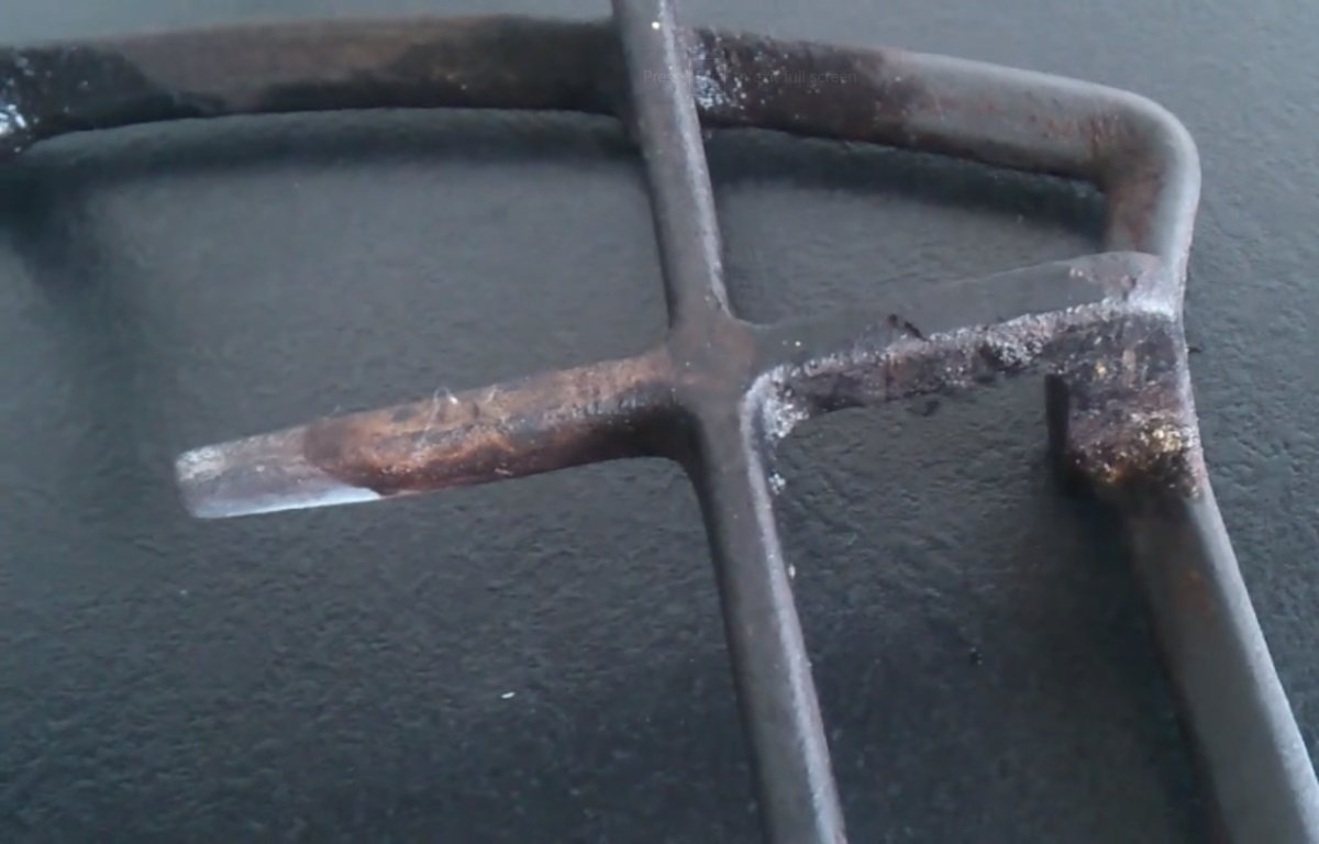 Как отмыть плиту