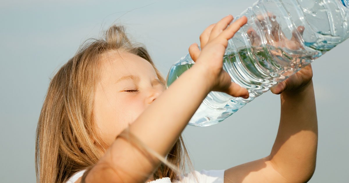 как пить воду