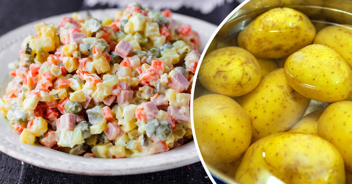 как почистить картошку